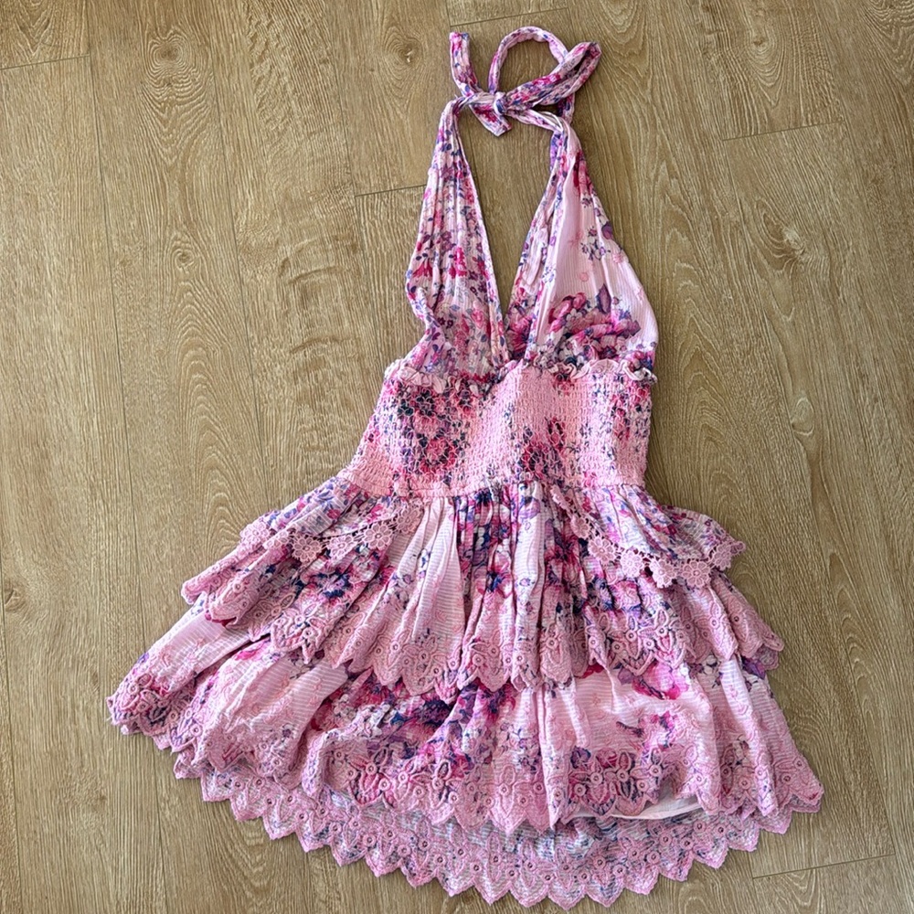 LOVESHACKFANCY Pink Dress